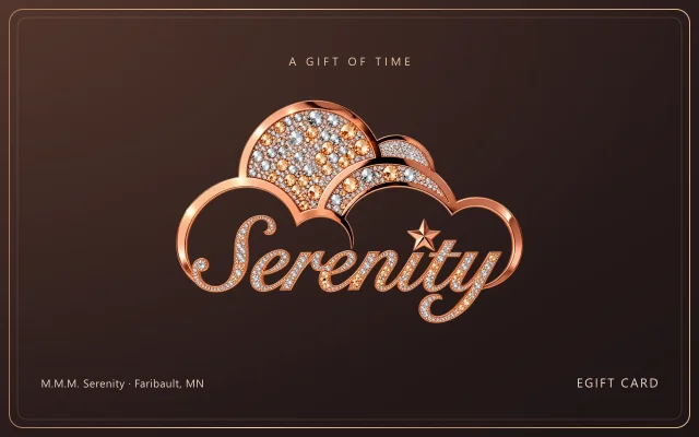 A gift of time: M.M.M. Serenity eGift Card, Faribault, MN